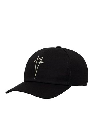 Rick Owens Baseball Cap Nero