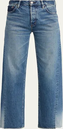 Moussy Vintage Wide-Leg Paneled Jeans