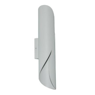 Trade Shop Trade Shop Traesio - Trade Shop - Applique Ultra Moderno Spirale Doppia Emissione Da Parete Lampada Attacco G9 E31 - Blanco