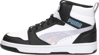 Puma Rebound V6 Mid JR - Dames - Sneakers - Veelkleurig - 37 EU - Schoenen