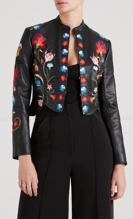 Temperley London Toledo Fitted Jacket in Black at Nordstrom, Size 8