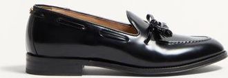 Valentino Garavani Mocassino Bowshire In Vitello Lucido Uomo NERO 40.5