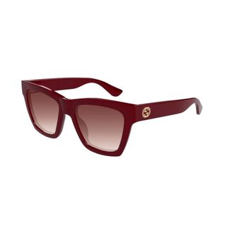 Gucci Sunglasses, female, Red, 54 MM, Authentic Stylish Glasses with Premium Quality