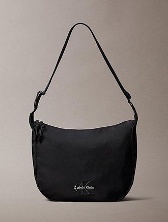 Calvin Klein Nylon Signature Crossover Sling Bag