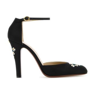 Valentino Garavani Pumps, female, Black, Size: 11 US Hi Dolly Ankle Strap Pump