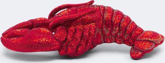 Judith Leiber Lobster Claudia embellished clutch