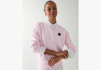 Kate Spade New York Chenille Logo Sweatshirt