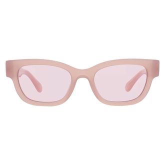 Ferragamo Ferragamo Pink Square Ladies Sunglasses SF2067S 662 52