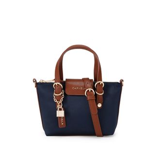Carvela Womens Marcela Crossbody Bag - Navy Nylon - One Size