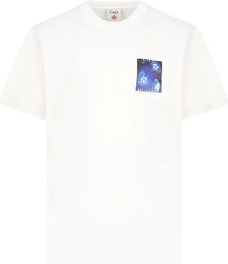 Casablanca Hombre, Camisetas, Blanco, Talla: M