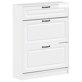 vidaXL Armario Zapatero Utrecht 78 X 24 X 100 Cm Madera De Ingenier&iacute;a Vidaxl