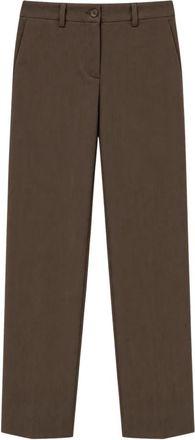 Mars&eacute;m Pantaloni in Lyocell - - Trousers - Donna - Marrone - M