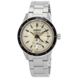 Seiko Presage Automatic Beige Dial Mens Watch SSA447J1