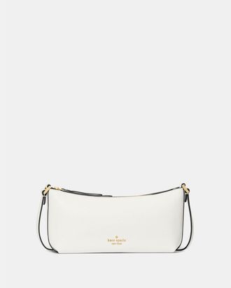 Kate Spade New York Womens Lenox Mini Crossbody Bag - White Leather - One Size
