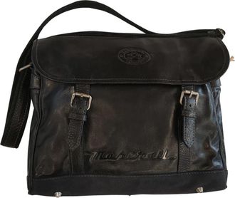 La Martina Messenger Bag - Dames - Schoudertassen - Zwart - ONE Size - Katoen - Tassen