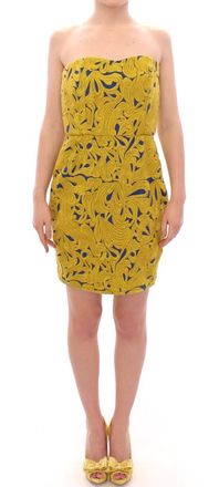 Sachin & Babi Sachin & Babi blue Strapless Bubble Mini Shift Womens Dress