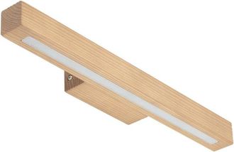 Luminosa Light Designs TK Teo Aplique de pared LED integrado de madera de pino, 1 LED