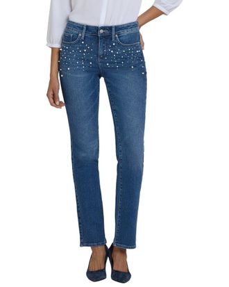 NYDJ Marilyn Lake Notre-Dame Straight Leg Jean