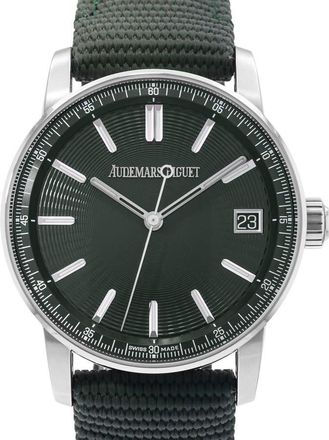 Audemars Piguet Pre-owned Audemars Piguet Code 11.59 Automatic Green Dial Mens Watch 15210ST.OO.A056KB.01