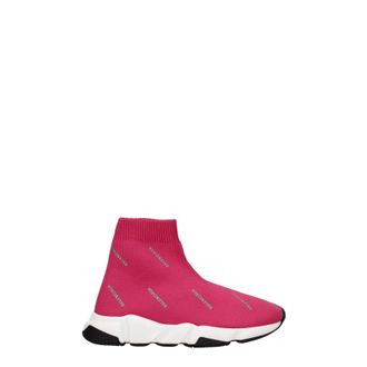 Balenciaga Geschenkideen Frauen s Turnschuhe Kinder Stoff Pink/Silber