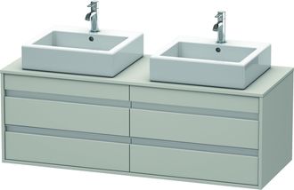 Duravit Mueble Bajo Lavabo Ketho 550x1400x496mm Hormig&oacute;n
