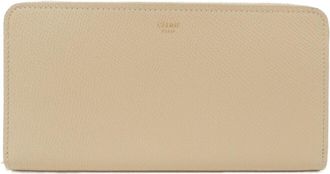 Celine Leather Long Wallet (Bi-Fold) (Pre-Owned)