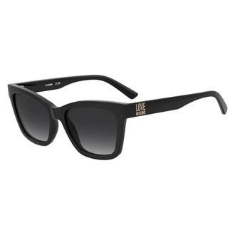 Moschino Mol096/S Sunglasses - female - Moschino - Sunglasses - Black - 55 MM - Accessories
