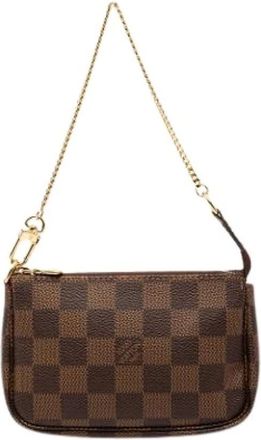 Louis Vuitton Pre-owned Mini Pochette Accessoires - - Pre-owned - Donna - Marrone - ONE SIZE