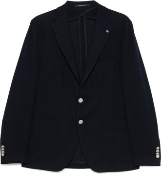 Tagliatore Blazer van scheerwol - Blauw