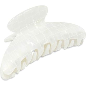 Chelsea28 Tiled Pearl Claw Clip in Ivory at Nordstrom