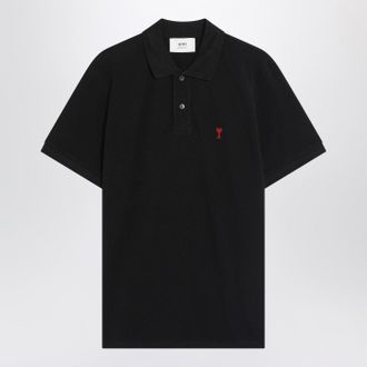 Ami Ami de Coeur schwarzes Poloshirt