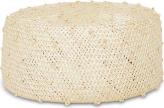 Gigi Burris Millinery Lauren Knotted Straw Pillbox Hat in Natural Knotted at Nordstrom, Size Medium