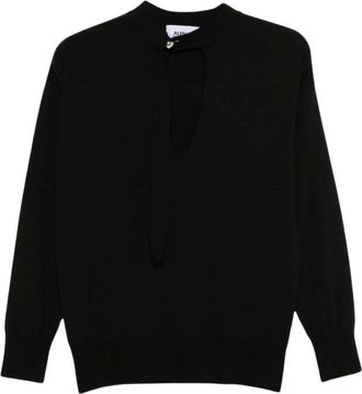 Alpha Studio AD 8020U 2002 Sweater - Knitwear - Mujer - Negro - L