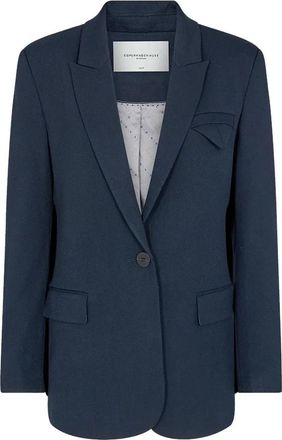 Copenhagen Muse Formal Blazers - Dames - Blazers - Blauw - M - Polyester - Jassen