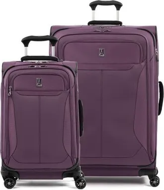 Travelpro Tourlite Softside Expandable 2 Piece (21/29) Spinner Luggage Set in Deep Purple at Nordstrom