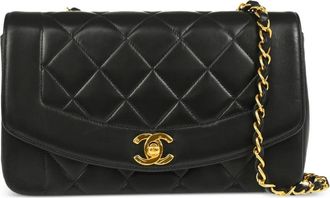 Chanel Borsa a spalla Diana piccola 1997 - Nero