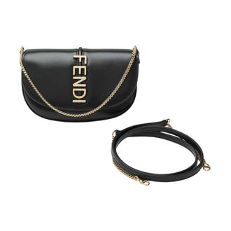 Fendi Handbags, female, Black, Size: ONE SIZE Stylish Wallets with Continental Style