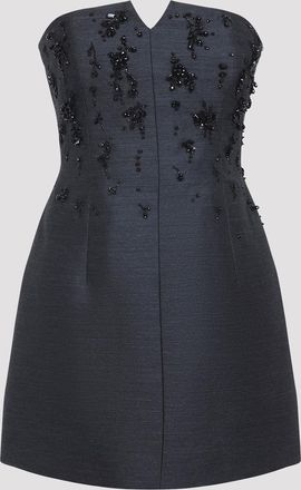 Alberta Ferretti Tailoring Off Shoulder Dress