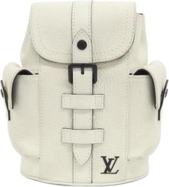 Louis Vuitton Pre-owned Vintage Shoulder Bag - unisex - Vintage Rugzakken - Wit - ONE Size - Vintage