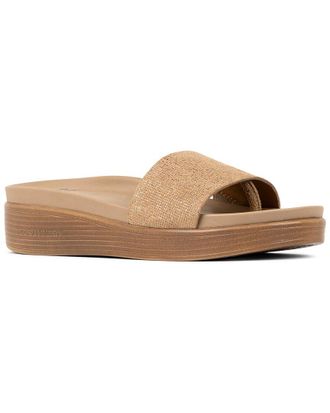 Donald J Pliner Fiji Leather Footbed Sandal