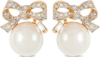 Nina Ricci Orecchini con fiocco anni 90 - Oro