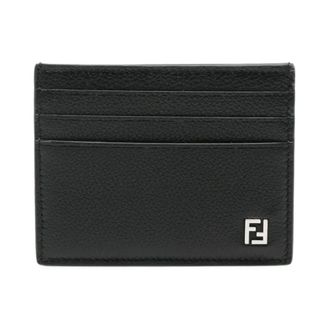 Fendi FF Card Holder - Accessories - Hombre - Negro - ONE SIZE