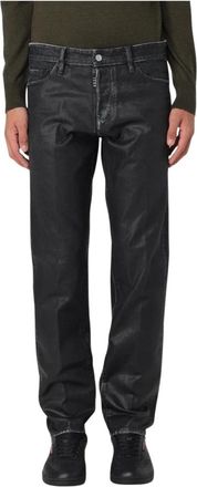 Dsquared2 Hombre, Vaqueros, Negro, Talla: 2XL