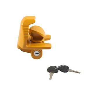 OEM Candado Universal Para Barra De Remolque Con 2 Llaves, Candado De Acero Resistente Para Veh&iacute;culos, Remolques, Etc