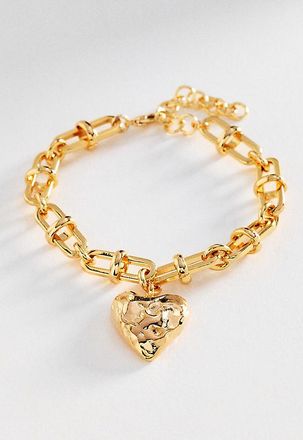 Maeve Heart Charm Bracelet