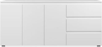 Calicosy Aparador 3 puertas, 3 cajones y 2 baldas acabado roble - 178,5 cm