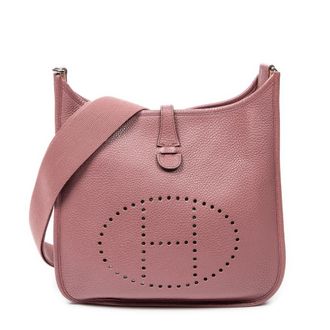 Hermès Pre-owned Womens Evelyne III PM Shoulder Bag - Pink - One Size
