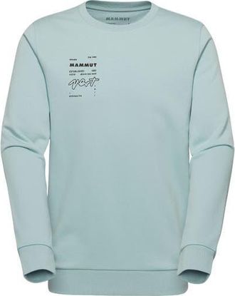 Mammut Core Ml Vert Crew Neck Sweatshirt - Mens in Nebla at Nordstrom, Size X-Large