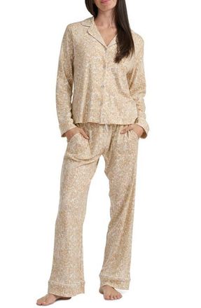Splendid Knit Pajamas in Tonal Animal at Nordstrom, Size X-Large