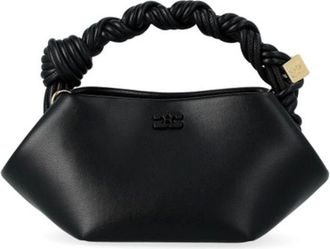 Ganni Dames, Tassen, Zwart, Maat: ONE Size Leer